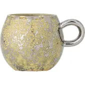 Bloomingville Paula Tassen gelb/silber 4er Set