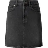 Pepe Jeans für Damen. PL90112449F0 Minirock Hw, schwarz (M), Lässig, Baumwolle