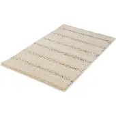 Kleine wolke Badematte "Monrovia, Badvorleger, Badezimmer Teppich" Gr. 3, beige (sandbeige), H:23mm, Kunstfaser, Badematten, Badematte, Badteppich, Uni Farben, gestreift, aus Mikrofaser, waschbar
