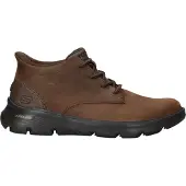 SKECHERS Arch Fit Garza Veterschoenen Hoog - donkerbruin - Maat 47.5