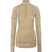 Kari Traa - Women's Smekker Half-Zip - Merinounterwäsche Gr M beige