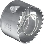 Kaiser 1082-41 Werkzeug EXPERT HM-Fräskrone Ø 74mm mit Auswerfer-Feder Hartmetall-Zähne 108241 - 5 Stück