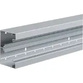 Hager BRA851301ELN Brüstungskanal-Unterteil frontrast BRA 85x130mm OT 80mm aus Alu natureloxiert - 2 Meter