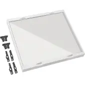 Hager UC32BAKL Bausatz, universN, 450x500mm, Berührungsschutzabdeckung klarsicht