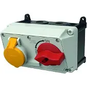MENNEKES 7602 Wanddose DUO,16A3p4h110V,IP44