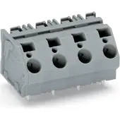 Wago 745-1409 Leiterplattenklemme,6 mm2,Rastermaß 12,5 mm,grau 7451409 - 16 Stück