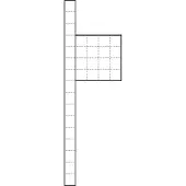 Siedle SSS 200039447-00 Freistehende Kommunikations-Stele 20003944700 BG/KSF 611-10 A-R DG