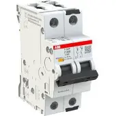 ABB S302P-Z20 Sicherungsautomat Z-Char., 25 kA, 20A, 2P 2CDS382001R0488