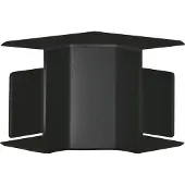 Hager LF3004549011 Inneneck halogenfrei zu Leitungsführungskanal LF 30x45mm graphitschwarz