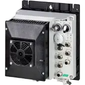 Eaton 199040 Drehzahlsteller, 8.5 A, 4 kW, Sensor-Eingang 4, Aktor-Ausgang 2, PROFINET, HAN Q4/2, mit Bremswiderstand, STO (Safe Torque Off), mit