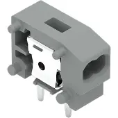 Wago 235-712 Anreihbare 2-Leiter-Leiterplattenklemme,0,75 mm2,Rastermaß 5/5,08 mm,dunkelgrau 235712 - 100 Stück