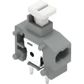Wago 235-712/331-000 Anreihbare 2-Leiter-Leiterplattenklemme,Drücker,0,75 mm2,dunkelgrau 235712331000 - 100 Stück