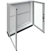Hager FR26K1 Schrank, univers, IP55/I, 1850x1550x275mm + 100mm Sockel, Klarsichttür