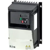 Eaton 199415 Frequenzumrichter, 230 V AC, 3-phasig, 7 A, 1.5 kW, IP66/NEMA 4X, Funkentstörfilter, 7-Segment-Anzeige, zusätzlicher Platinenschutz