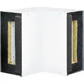 Hager L69519016 Inneneck zu Brandschutzkanal FWK 90 Funktionserhalt E60/E30 50x210mm vweiß