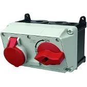 MENNEKES 7605 Wanddose DUO,16A4p6h400V,IP44