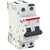 ABB S302P-Z50 Sicherungsautomat Z-Char., 25 kA, 50A, 2P 2CDS382001R0578 S302PZ50