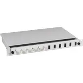 EFB Elektronik Spleissbox LC 9/125µ a. 24 Pigtails / 12 Kupplungen