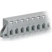 Wago 741-327 Leiterplattenklemme,Drücker,2,5 mm2,grau 741327 - 15 Stück