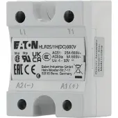 Eaton Power Quality Eaton 360051 Halbleiterrelais, Hockey-Puck, 1-phasig, 25 A, 42 - 660 V, DC HLR25/1H(DC)600V