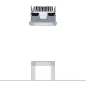 Zumtobel 60818568 LED Decken-Einbauleuchte P-INF Q140H 1000-927-65 LDO SM TL