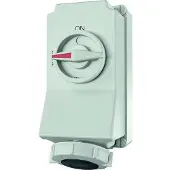 MENNEKES 51408 Wanddose DUO, 16A7p 7h500V, IP67