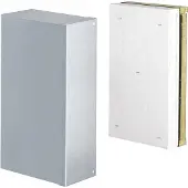 Hager L6973VERZ Endstück zu Brandschutzkanal FWK 90 Funktionserhalt E90/E30 100x260mm verzinkt