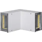 Hager R3051VERZ Inneneck zu Brandschutzkanal FWK 3E Funktionserhalt E30 100x160mm verzinkt