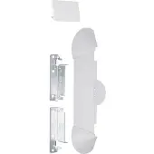 Hager TEH L33347035 WandanschluÃblende WM BR 85170 lichtgrau