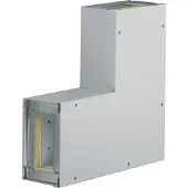 Hager R3025VERZ Flachwinkel zu Brandschutzkanal FWK 3E Funktionserhalt E30 50x60mm verzinkt