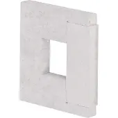 Hager L6919 Versatzstück zu Brandschutzkanal FWK 90 Funktionserhalt E60/E30 50x60mm