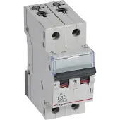 Legrand 403531 TX3 Leitungsschutzschalter C-Charakteristik, 32A, 2-polig, 6kA, 400VAC, 2TE