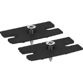 Obo Bettermann OBO 6116986 Befestigungs-Set zur Untertischmontage schwarz DBZ-BSUT