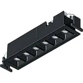 Zumtobel 60210992 LED-Deckeneinbauleuchte SUI DF6 2000-930 LDO FL BK BK