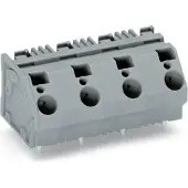 Wago 745-1453 Leiterplattenklemme,6 mm2,Rastermaß 15 mm,grau 7451453 - 40 Stück