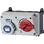 MENNEKES 7629 Wanddose DUO,32A3p6h230V,IP67