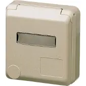 MENNEKES MEN 4974 Cepex-Schuko-Anb.Steckdose 16A 230V pws m Schriftf