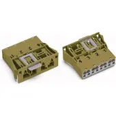 Wago 770-774 Snap-In-Stecker,4-polig,Kod. B,hellgrün 770774 - 100 Stück
