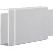 Hager LF4011087035 T-Stück halogenfrei zu Leitungsführungskanal LF 40x110mm lichtgrau