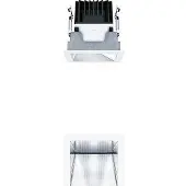 Zumtobel 60818705 LED Decken-Einbauleuchte P-INF Q100WW 1300-927-65 LDO AL WH