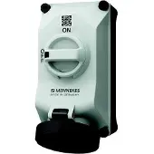 MENNEKES 5704407G Wandsteckdose DUO R 32A4P7h 500V IP69