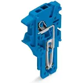 Wago 2020-184 1-Leiter-Federleisten-Endmodul,Push-in CAGE CLAMP,1,5 mm2,blau 2020184 - 250 Stück