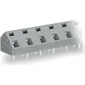 Wago 236-324 Leiterplattenklemme,2,5 mm2,Rastermaß 10/10,16 mm,grau 236324 - 5 Stück