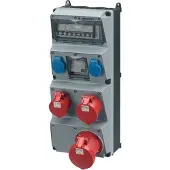 MENNEKES 940017 AMAXX Steckdosen-Kombination, IP44