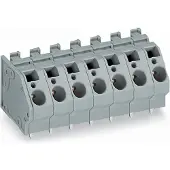 Wago 745-352/005-000 Leiterplattenklemme,6 mm2,Rastermaß 10 mm,grau 745352005000 - 56 Stück