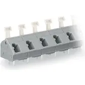 Wago 256-602/332-000 Leiterplattenklemme,Drücker,2,5 mm2,grau 256602332000 - 50 Stück