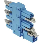 Wago 890-1907 5-fach-Verteiler,2-polig,Kod. I,blau 8901907 - 50 Stück