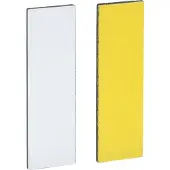 Schneider Electric ZB6Y1001 Leerschild 8x21mm für Schildträger 24x48mm - 10 Stück