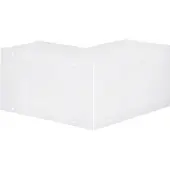 Hager L69129016 Außeneck zu Brandschutzkanal FWK 90 Funktionserhalt E60/E30 50x60mm verkehrsweiß
