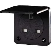 MENNEKES MEN 10713 Schuko-Anbausteckdose 13A schwarz
